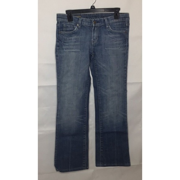 Citizens Of Humanity Denim - Citizens of Humanity Womens Bootcut Jeans Medium Wash‎ Denim Size 27 Boho